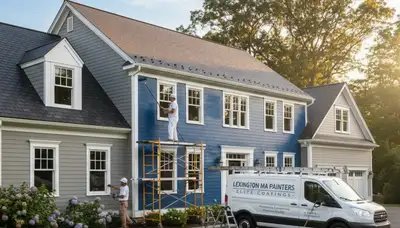Burlington, MA house painters providing professional interior and exterior painting services