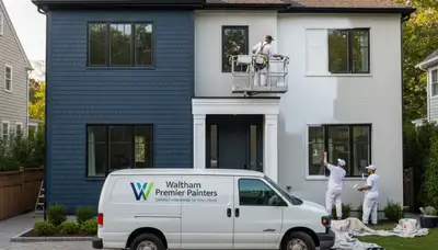 House painting service in Burlington, MA by professional paintersinburlingtonma.com team