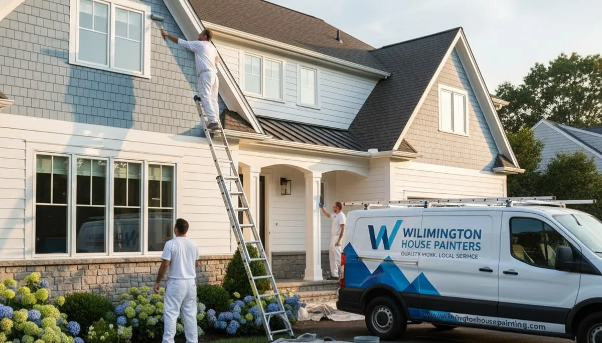House painters in Burlington, MA providing professional exterior and interior painting services