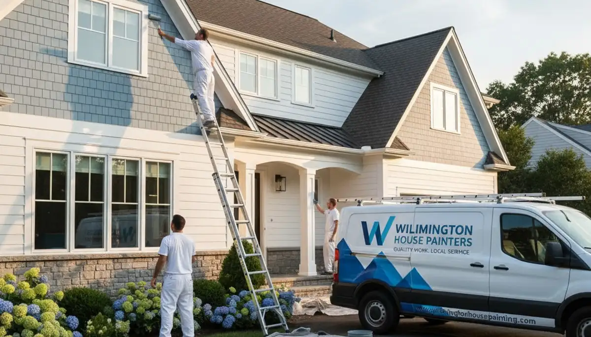 House painters in Burlington, MA providing professional exterior and interior painting services